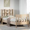 vidaXL Estructura de cama sin colch&oacute;n madera maciza de pino 90x200 cm