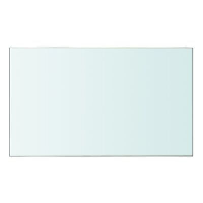 vidaXL Panel de estante vidrio claro 50x30 cm