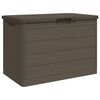 vidaXL Ba&uacute;l para cojines polipropileno marr&oacute;n 77,5x44,5x53 cm