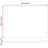 vidaXL Toldo Retr&aacute;ctil Multicolor 500 x 350 cm Poli&eacute;ster y metal