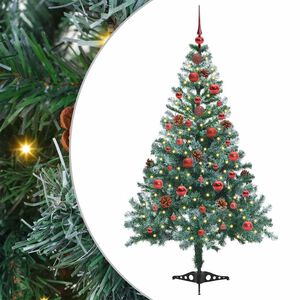 vidaXL &Aacute;rbol de Navidad artificial Verde 150 cm PVC y acero
