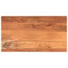 vidaXL Tablero de mesa rectangular madera maciza acacia 120x50x2,5 cm
