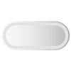 vidaXL Espejo de ba&ntilde;o LED Transparente 60 x 25 cm vidrio templado