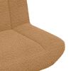 vidaXL Silla giratoria Beige 63 x 75 x 76 cm Piel de oveja