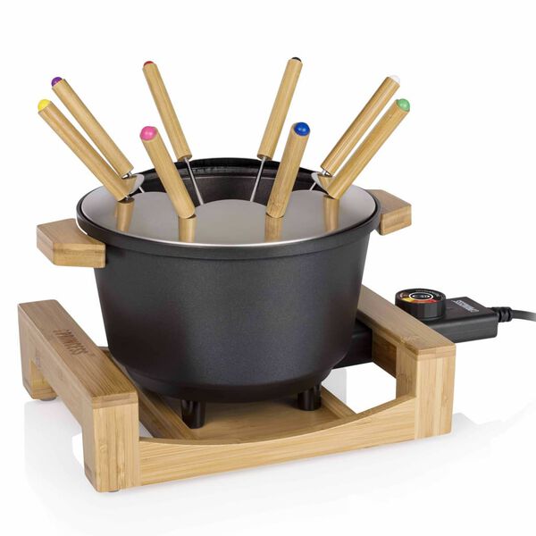 Princess Set de fondue Pure negro 800 W