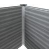vidaXL Arriate de WPC gris 100x50x54 cm