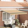 vidaXL Toldo Retr&aacute;ctil Multicolor 300 x 250 cm Poli&eacute;ster y Acero