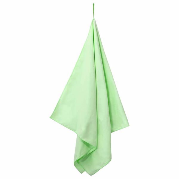 vidaXL Toallas Deportivas 2 pcs Verde 140 x 70 cm