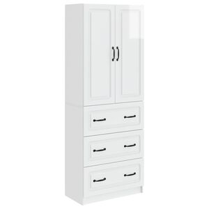 vidaXL Juego de armarios 2 uds. 66 x 34,5 x 87 cm Madera de ingenier&iacute;a