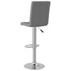 vidaXL Taburetes de cocina 2 unidades tela gris claro