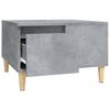 vidaXL Mesa de centro madera contrachapada gris hormig&oacute;n 55x55x36,5 cm