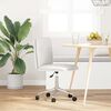 vidaXL Silla de comedor de cuero sint&eacute;tico blanco