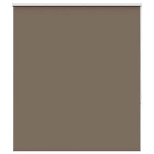 vidaXL Estor Enrollable Opaco Color Caf&eacute; 135x130 cm Tela Ancho 131,6cm