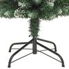 vidaXL &Aacute;rbol de Navidad artificial estrecho con soporte PVC 240 cm