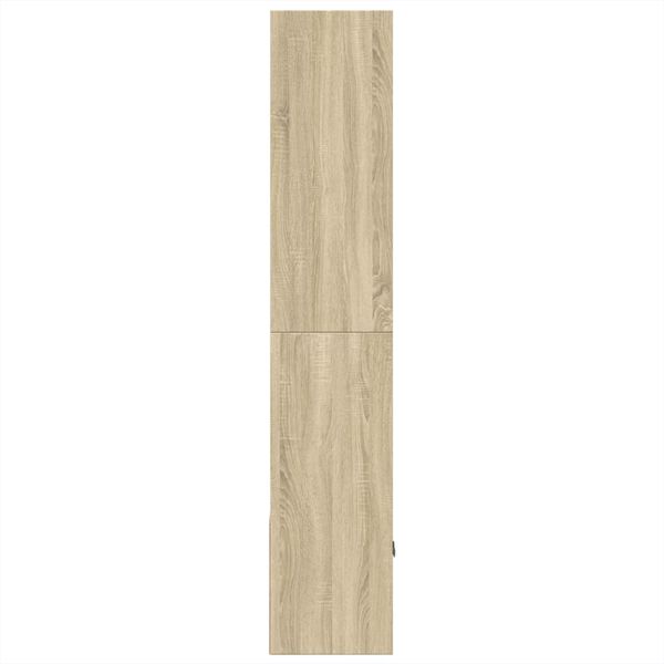 vidaXL Estantería de madera de ingeniería roble Sonoma 70x36x189 cm