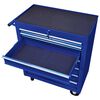 vidaXL Carrito caja de herramientas 7 cajones azul