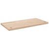 vidaXL Tablero de escritorio madera maciza de pino 80x40x2,5 cm