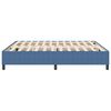 vidaXL Cama de plataforma Azul 180 x 200 cm Tela de Pana