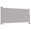 vidaXL Toldo lateral retr&aacute;ctil para patio 120x300 cm gris
