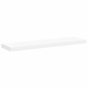 vidaXL Estante flotante de pared MDF blanco 90x23,5x3,8 cm