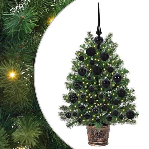 vidaXL &Aacute;rbol de Navidad artificial con 150 LED Verde 75 cm PE y PVC