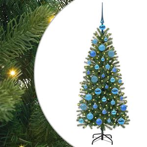 vidaXL &Aacute;rbol de Navidad artificial con 150 LED Verde 120 cm PE y PVC