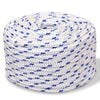 vidaXL Cuerda marina de polipropileno 14 mm 250 m blanca