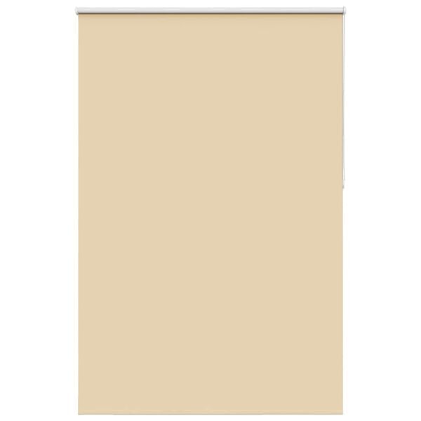 vidaXL Estor Enrollable Opaco Beige 165x230 cm Tela Ancho 161,6 cm