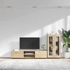 vidaXL Conjunto de mueble de TV con caj&oacute;n FLORIN Roble Sonoma