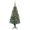 vidaXL Árbol de Navidad artificial Verde 150 cm PVC y Acero y Plástico
