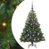 vidaXL &Aacute;rbol de Navidad artificial Verde 120 cm PE y PVC