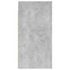 vidaXL | Mueble para TV de Pared | 2 pcs Gris hormig&oacute;n 30.5 x 30 x 60 cm