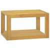 vidaXL Armario de ba&ntilde;o de pared madera maciza de teca 60x45x35 cm