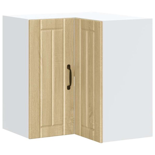 vidaXL Mueble cocina esquina pared Lucca roble sonoma