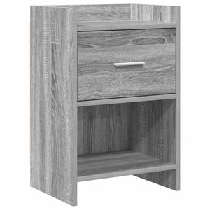 vidaXL Mesas de noche Sonoma gris 40 x 30 x 60 cm Madera de ingenier&iacute;a