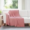 vidaXL Mantitas de Sof&aacute; 24 pcs Rosa 200 x 150 cm Lana