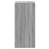 vidaXL Armario de madera de ingenier&iacute;a gris Sonoma 77x48x102 cm