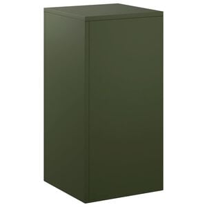 vidaXL Soporte de plantas Verde oliva 30 x 30 x 60 cm Acero oxidado