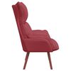 vidaXL sillón Rojo vino 69 x 74 x 93 cm Cuero artificial