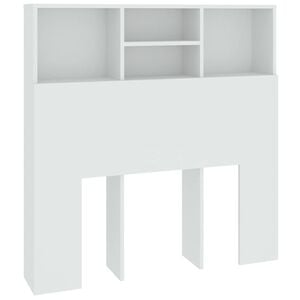vidaXL Mueble cabecero blanco 100x19x103,5 cm