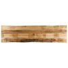 vidaXL Tablero de mesa borde natural madera maciza mango 160x40x2,5 cm