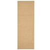 vidaXL Alfombra de sisal natural 100x300 cm