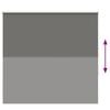 vidaXL Estor Enrollable Opaco gris 150x150 cm Tela Ancho 146,6 cm