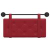 vidaXL Cabecera Colgante Rojo vino 90 cm Cuero sint&eacute;tico