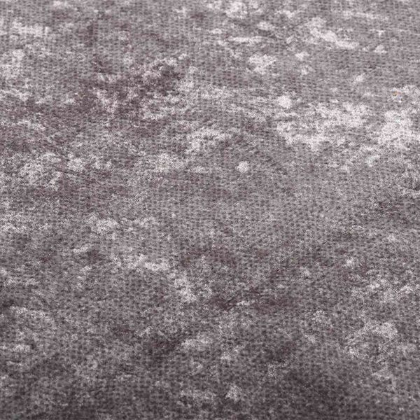 vidaXL Alfombra lavable gris 190x300 cm