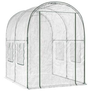 vidaXL Invernadero con Estructura 160 x 200 x 192,5 cm PVC