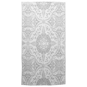 vidaXL Alfombra exterior ARAKIL PP gris claro 160x230 cm