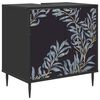 vidaXL Mueble de Cuarto de Ba&ntilde;o DOKKUM Roble Negro 60 x 40 x 61 cm