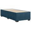 vidaXL Estructura de cama de terciopelo azul 90x190 cm