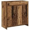 vidaXL Gabinete de ba&ntilde;o debajo del lavabo Madera envejecida